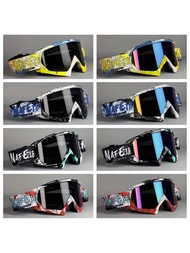 Nafeib PC Lens Motocross Riding Goggles,Dirt Bike Goggles, Motorcycle Goggles ATV Goggles Ski Goggle