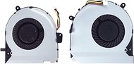 New Replacement Cooling Fans for ASUS Rog Strix GL502V GL502VM ZX60V FX60VM FX60V S5VM Laptop Coolin