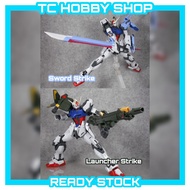 (Ready Stock) Daban 6630S MG 1/100 Aile Strike Sword & Launcher Ver.RM Remark Model Kits Seed Destin
