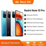 Xiaomi Redmi Note 10 Pro 5G Global ROM NFC 128GB/256GB Smartphone Dimensity 1100 Octa Core 120Hz 6.6" FHD+ Display 64MP Camera-POCO X3 GT