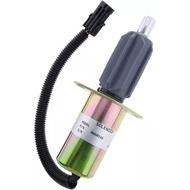 12V Fuel ShutOff Solenoid Valve 3921758 Fits for Cummins 4B3.9 6B5.9 6C8.3 6CT 6CTA Engine