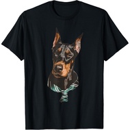 Funny Doberman Design For Men   Dog Doberman Lovers  T-Shirt