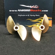 4519 Prop LH & RH 45mm 1.9 Pitch Propeller for EP or Nitro Boats