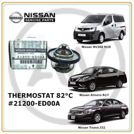 Nissan Teana 2.0 J32 2008-2013 Almera 1.5 N17 2013-2020 NV200 M20 82°C Thermostat Assembly