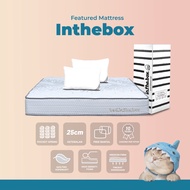 [Promo] Kasur Spring Bed IN THE BOX - FREE Bantal + Kasur Lipat | Kasur ukuran 90x200 100x200 120x20