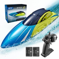 4DRC S4 RC Boat,Remote Control Boat for Kids Adults, 20+ MPH 2.4GHz Racing Boats for Pools and Lakes