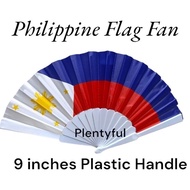 ♞,♘12pcs/pamaypay foldable Chinese plain fan plastic fan