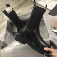 Package postageInternet celebrityMONASame Style Dr. Martens Boots Spring/Summer New Booties round Toe Chelsea Boots Th