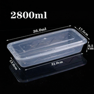 Disposable Black Grilling Bento Box