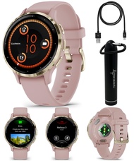 Garmin Venu 3S GPS Smartwatch, AMOLED Display 41 mm Watch, Advanced Health and Fitness Features, Up 