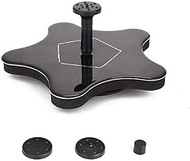 Garden Solar Fountain Water Pump,Courtyard Miniature Landscape Floating Lotus Leaf Pool Home Garden 