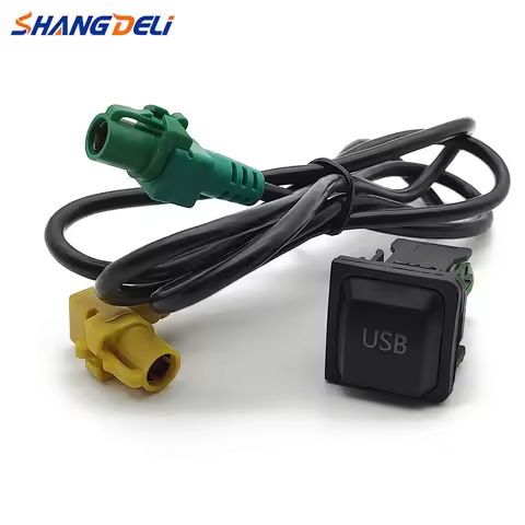Car USB switch cable USB audio adapter RCD510 RNS315 for VW Passat B6 B7 Golf 5 MK5 Golf 6 MK6 Jetta