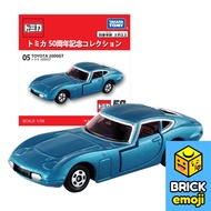 Tomica 50th Anniversary Collection 05 Toyota 2000GT 1/59 (JP/CN) Đồ chơi mô hình xe hơi