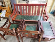 二手 懷舊古董桌椅， 大理石桌椅 ，原木桌椅 全部1500