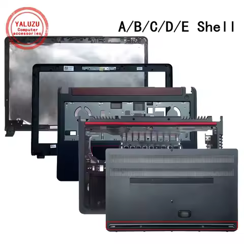 Laptop Shell For Dell 15 7557 7559 5577 5576 P57F LCD Top Case/Bezel Cover/Palmrest Upper Case/Botto