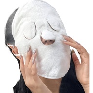 Hot Compress Face Towel Masks, Reusable Face Towel Facial Steamer Towel Hot and Cold Towel Beauty Skin Care Mask for Women Girls Facial Steamer