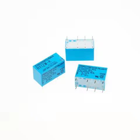 1-10Pcs/Lot TAKAMISAWA RY5W-K 5VDC RY12W-K 12VDC RY24W-K 24VDC 0.5A 120VAC 1A 24VDC 0.3A 60VDC 8PIN