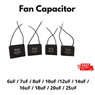 Capacitor 8UF/ 10UF/ 12UF/ 14UF/ 16UF/ 18UF/ 20UF/ 25UF 450V Capacitor Fan CBB61