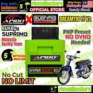 EX5110 Fi V2 Apido X Suprimo Racing Hyper Boost ECU PNP No Dyno No Cut OFF Top Speed Powered By Supr
