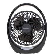 G.house BENKA พัดลมตั้งโต๊ะชาร์จไฟแบบพกพา ขนาด 7 นิ้ว รุ่น KN-L2857 สีดาร์คเกรย์ จัดส่งเร็ว