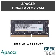 APACER DDR4 2666MHz/3200MHz SODIMM Laptop Notebook RAM (4GB/8GB/16GB)