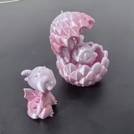 3D Printing Toys Safe Environmentally Friendly Dragon Eggs Children's Toys Gifts Pendulum Can Open D