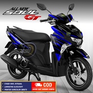 Decal Soul Gt 125 Striping Yamaha Soul Gt 125 Sticker Motor Soul Gt ME Type 2