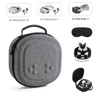 Storage Bag for Meta Quest 3/Quest 3S/Vision Pro Scratch-resistant Compact Carrying Case for Meta Qu