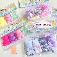 [Totori] Mini Bear &amp; Rabbit Series Taba Squishy Squeezy Fun Toys stress Relief Toy Squishy Squeeze Toy Anti stress Slime
