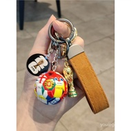 2026USA Canada Mexico World Cup Soccer Keychain Pendant Backpack Trophy Ornament Souvenir Merchandis
