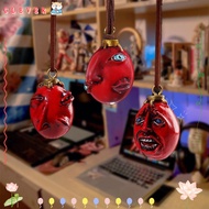 CLEVER 1997 Anime Cosplay Props, Metal Resin Behelit Griffith Egg of King Necklace, Round Cosplay Co