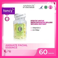 Animate BPOM ORIGINAL Facial Essence 60 Capsules | Animate Vitamin E Serum Brightens Dull Skin