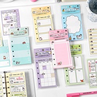 Infeel.me M5/A8 Loose Leaf Repack Infeel.Me生活观察员M5活页彩页替芯月计划手帐内页笔记替换内芯分装