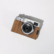 กระเป๋าใส่กล้องด้านหน้าหนังแท้ X100Vi สำหรับกล้องดิจิตอลแบบมีเลนส์คงที่ รุ่น XT30 รุ่นที่ 2 รุ่น XT5