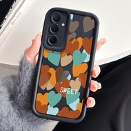 Case For Samsung A55 5G A35 5G Shockproof Heart Phone