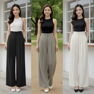 PR051 | Plus-Size Straight-Leg Pants (Front Pleated Model) S-2XL Parinrat Store