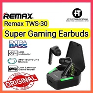 REMAX TWS-30 TWS Earbuds Wireless Earbuds Gaming Earbuds Bass Noise Cancelling Earbuds Bluetooth Ear