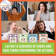 Strongaroetrtr Coyote Game, Coyote Party Card Game, Meet The Action-Paed Card Game Full Of High Five