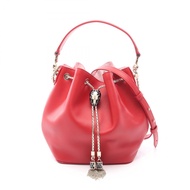【二手】BVLGARI(Bulgari) Serpenti Forever 雙肩包/水桶包，RED皮革，女款