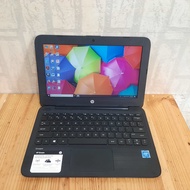 Notebook Hp Stream 11 Intel Celeron-N4000 Seri baru Ram 4gb/32Gb