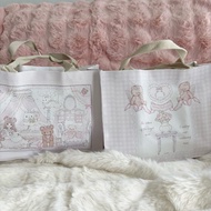 Mocorie - Eissoften Lunch Bag Coquette Lunch Bag/ Ribbon Lunch Bag/ Mini Tote Bag Daily Mini Tote Ba