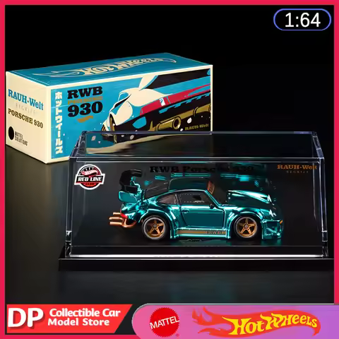 Mattel Hot Wheels RLC Exclusive RWB Porsche 930 Top Collectors Version customizer 1:64 Scale Model C