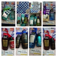 BBW MEN'S COLLECTION SET BOURBON / ATLANTIC / OCEAN / NOIR / GRAPHITE ( BODY SPRAY)