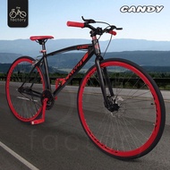 Candy 26 Inci Fixie Bike Bicycle Basikal Dewasa Single Speed