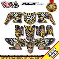Decal Klx S 150 Lama Dekal Klx 150 Lama Stiker Klx 150 Lama Full Body Decal Klx Lama Fox Petir
