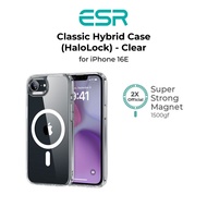 ESR iPhone 16e Classic Hybrid MagSafe Clear Case with HaloLock