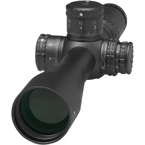 SH4J 6-24X50 Rifle Scope Illuminated Reticle Zero Stop Tube Fully multi-coated lenses provide superi