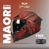 GILLE ASTRAL MAORI Full Face Dual Visor Motorcycle Helmet