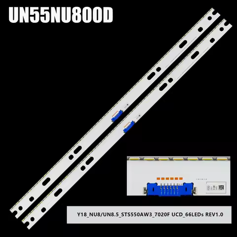 LED strip For UA55NU8500 BN96-45631A UE55NU8009 UE55NU8040 UE55NU8042 UE55NU8000 LM41-00579A UN55NU8