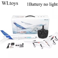 SDRGH Top WLtoys Airbus A380 Airplane Toys 2.4G 3Ch RC Airplane Fixed Wing Outdoor Flying Toys Drone